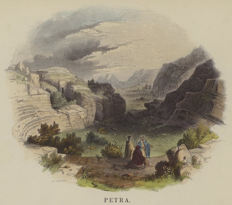 Petra (värillinen kaiverrus) tekijältä English School