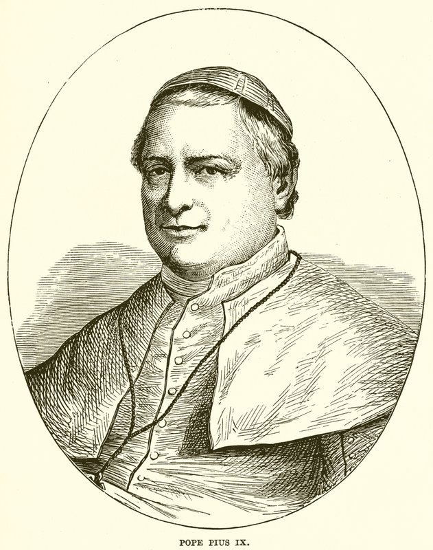 Paavi Pius IX tekijältä English School