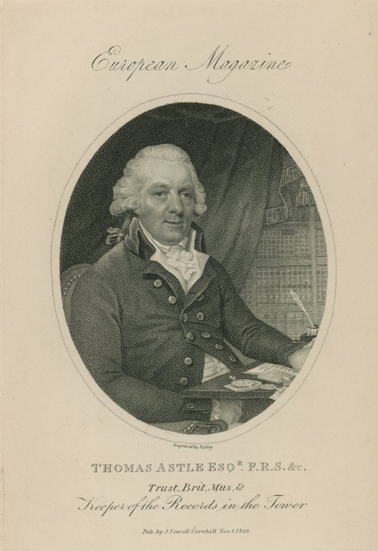 Thomas Astlen muotokuva tekijältä English School