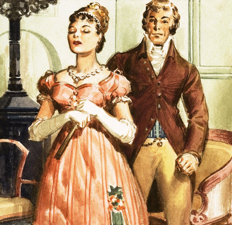Ylpeys ja ennakkoluulo Elizabeth ja herra Darcy tekijältä English School