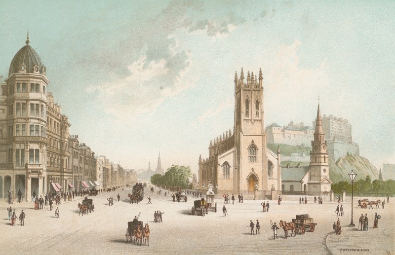Princes Street Edinburgh - West End tekijältä English School
