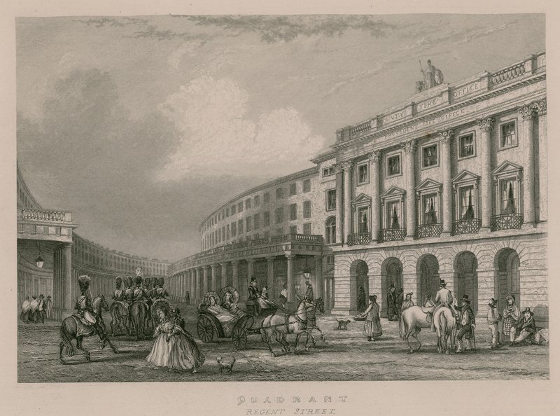 Quadrant, Regent Street, Lontoo tekijältä English School