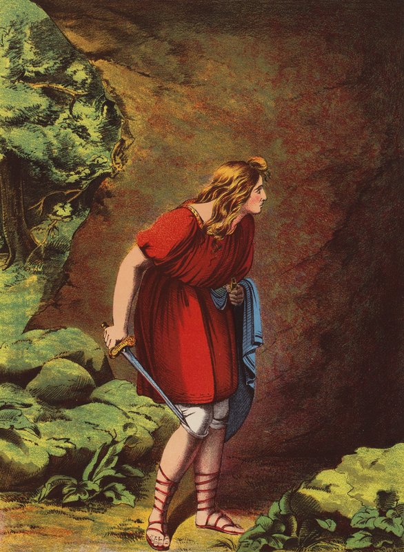 Shakespeare: Cymbeline (chromolitho). tekijältä English School