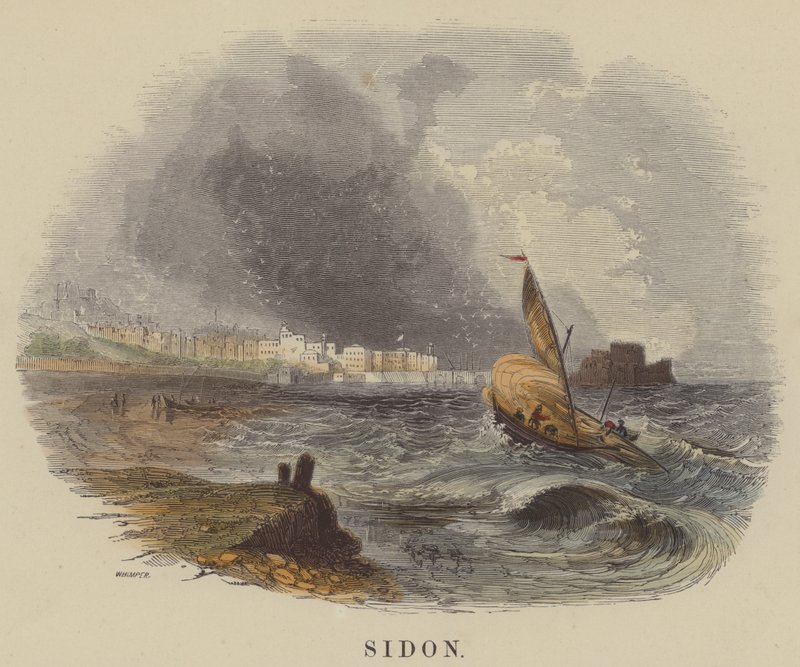 Sidon (värillinen kaiverrus) tekijältä English School