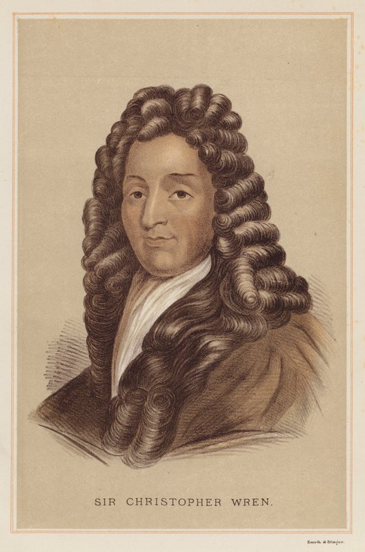 Sir Christopher Wren (värinen lito) tekijältä English School