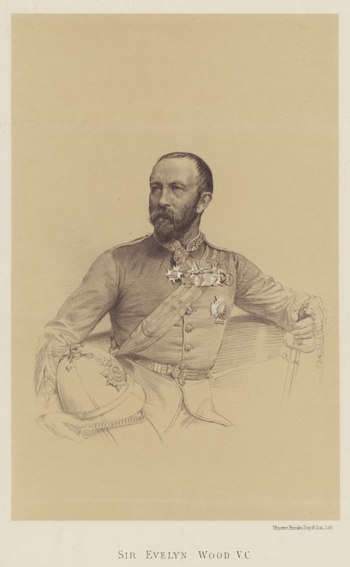 Sir Evelyn Wood, VC (litho) tekijältä English School