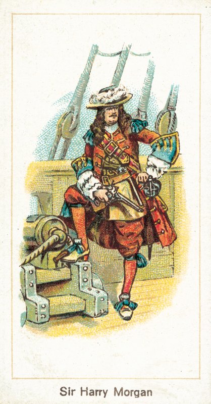 Sir Harry Morgan (chromolitho) tekijältä English School