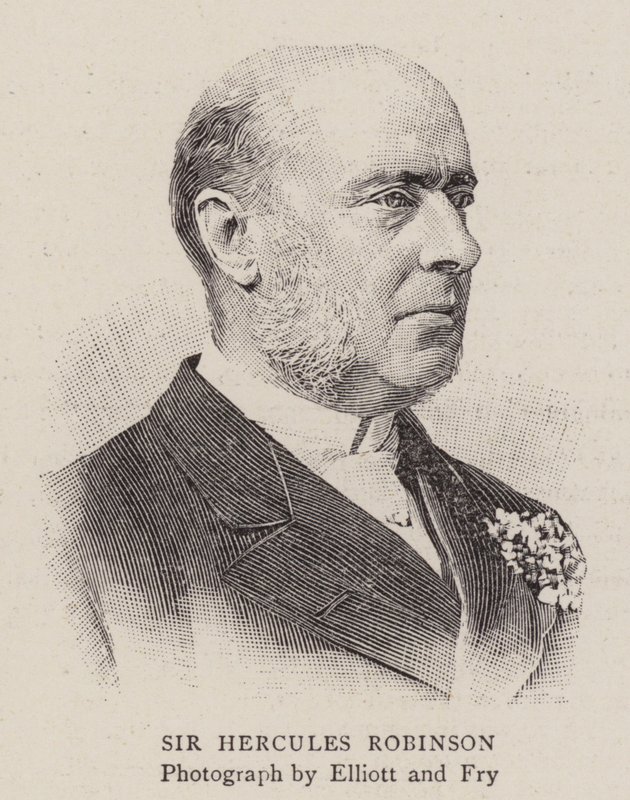 Sir Hercules Robinson (kaiverrus) tekijältä English School