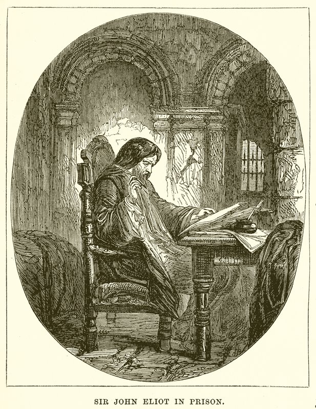 Sir John Eliot vankilassa tekijältä English School
