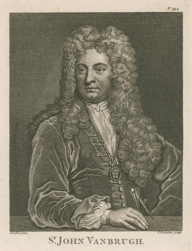 Sir John Vanbrugh, arkkitehti ja näyttelijä tekijältä English School
