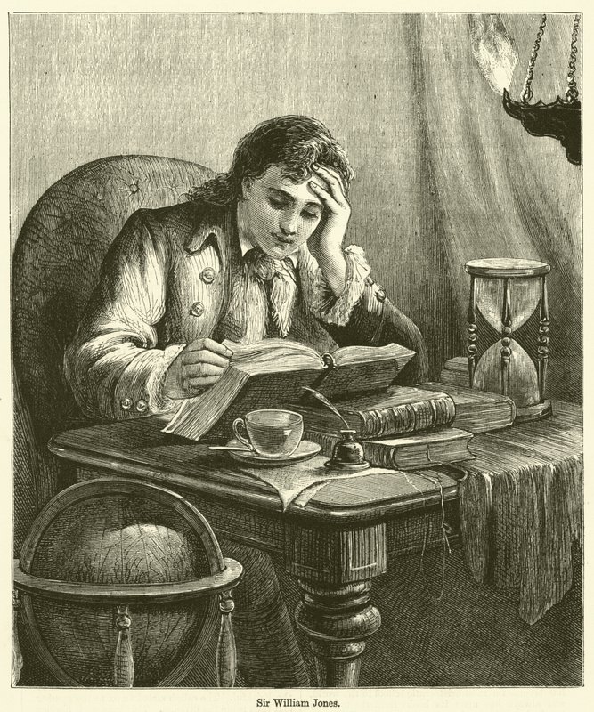 Sir William Jones (kaiverrus) tekijältä English School