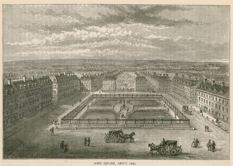Soho Square, noin 1700 tekijältä English School