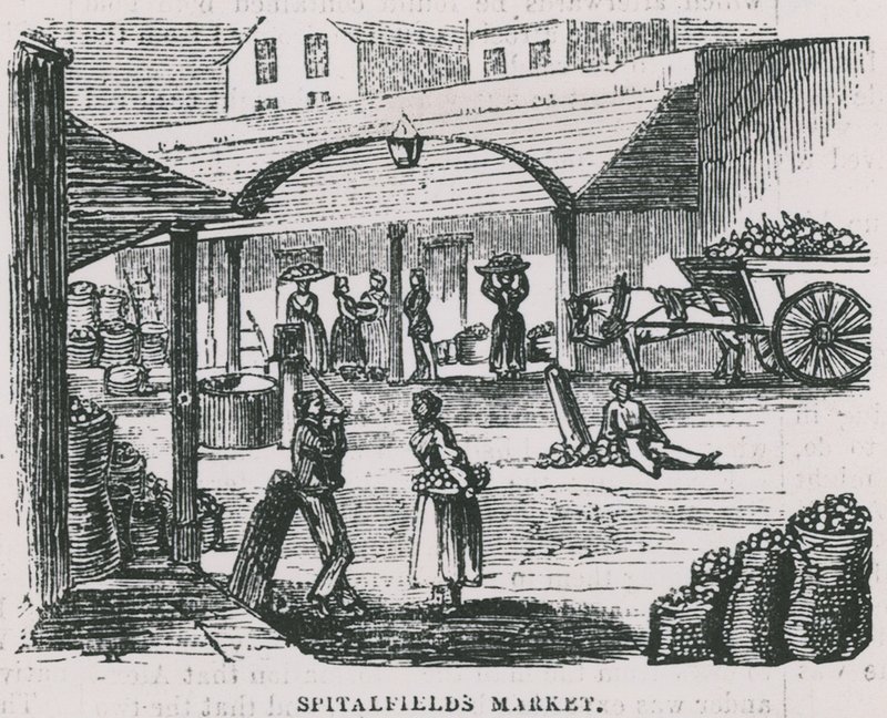 Spitalfields Market, Lontoo tekijältä English School