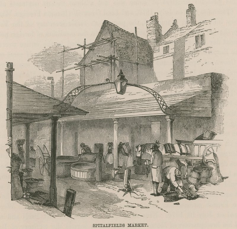 Spitalfields Market, Lontoo tekijältä English School