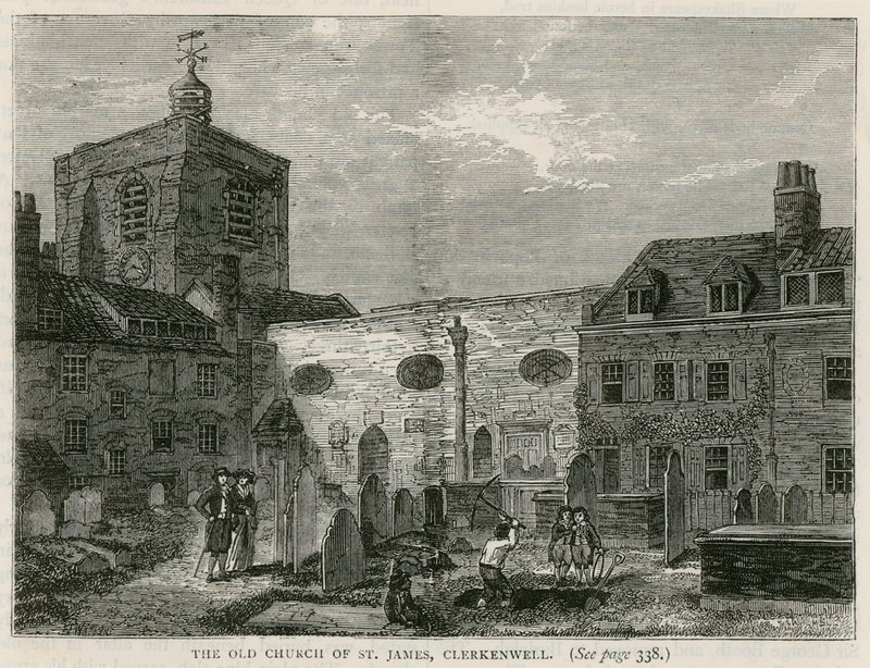 St Jamesin kirkko, Clerkenwell tekijältä English School
