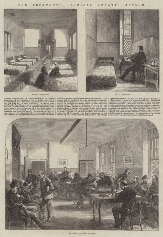 Broadmoor Criminal Lunatic Asylum (kaiverrus) tekijältä English School