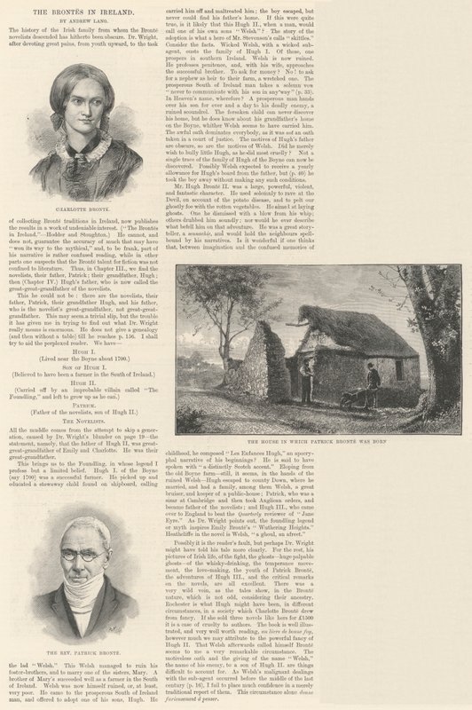 Brontes Irlannissa (kaiverrus) tekijältä English School