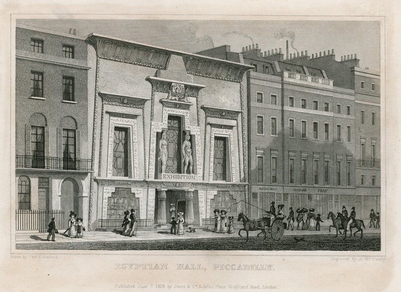 Egyptiläinen sali, Piccadilly tekijältä English School