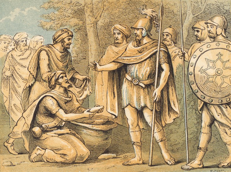 Gideonites (värillinen kaiverrus) tekijältä English School