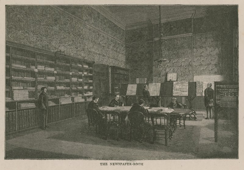 Imperial Institute: sanomalehtihuone tekijältä English School