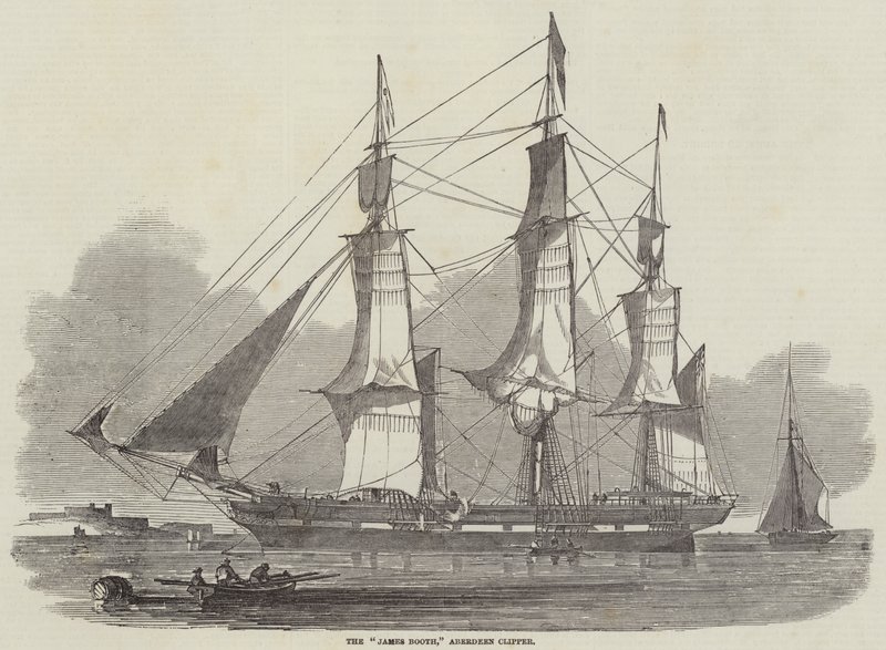 "James Booth", Aberdeen Clipper (kaiverrus) tekijältä English School