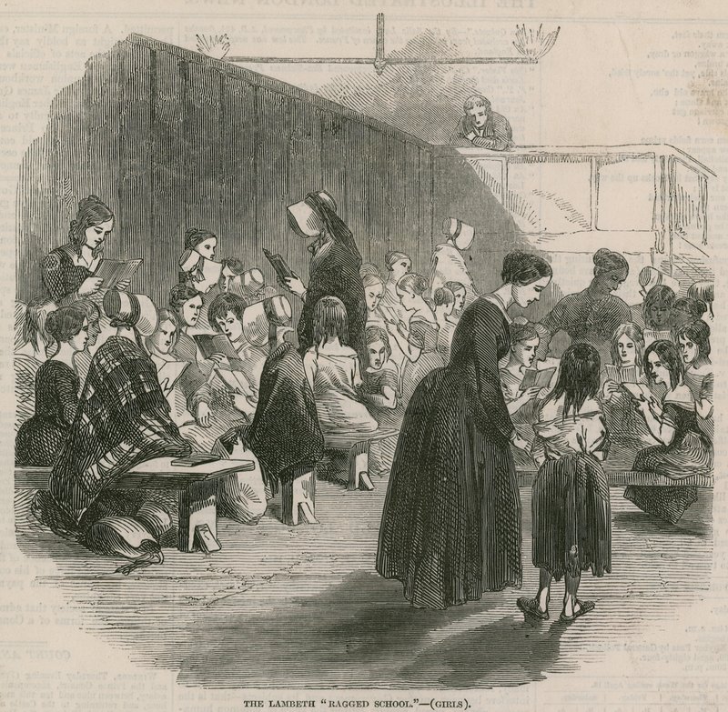 Lambeth Ragged School tytöille tekijältä English School