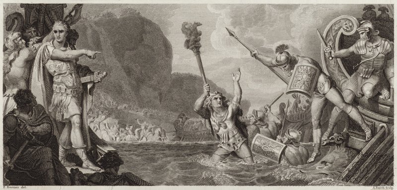 Julius Caesarin laskeutuminen tekijältä English School