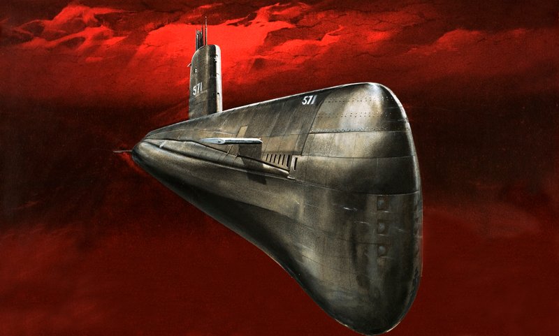 Nautilus, ensimmäinen atomikäyttöinen sukellusvene. tekijältä English School
