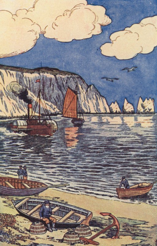 Neulat (väri litho) tekijältä English School
