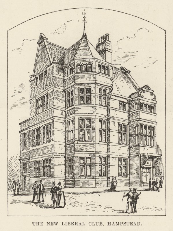 The New Liberal Club, Hampstead (kaiverrus) tekijältä English School