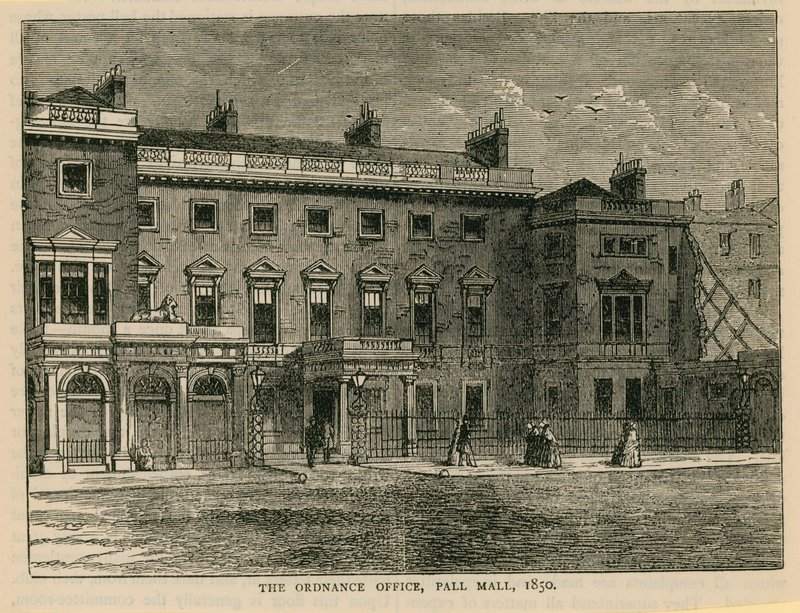 Ordnance Office, Pall Mall, 1850 tekijältä English School