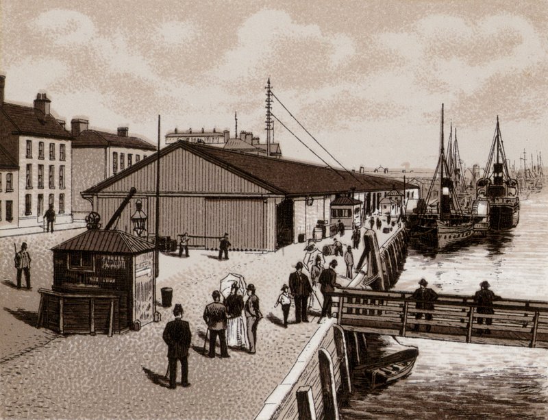 The Quay, Belfast (litho) tekijältä English School