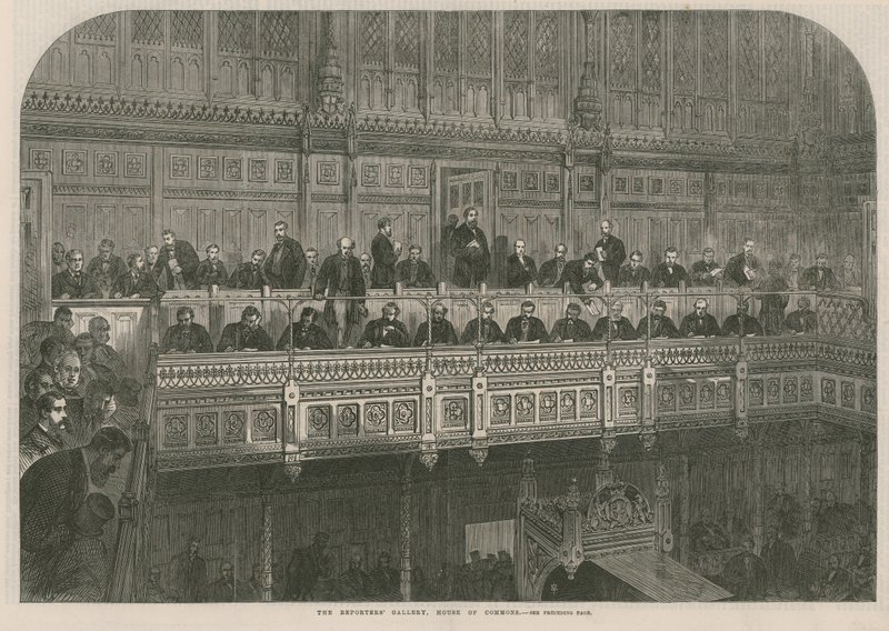 Reporters Gallery, House of Commons tekijältä English School