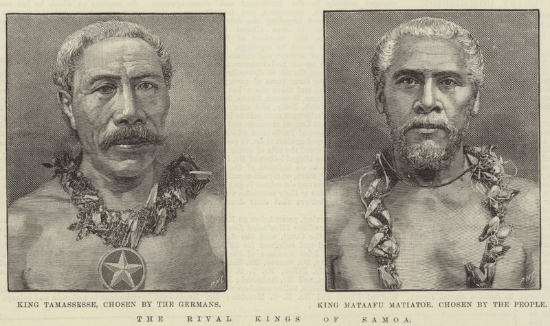 The Rival Kings of Samoa (kaiverrus) tekijältä English School