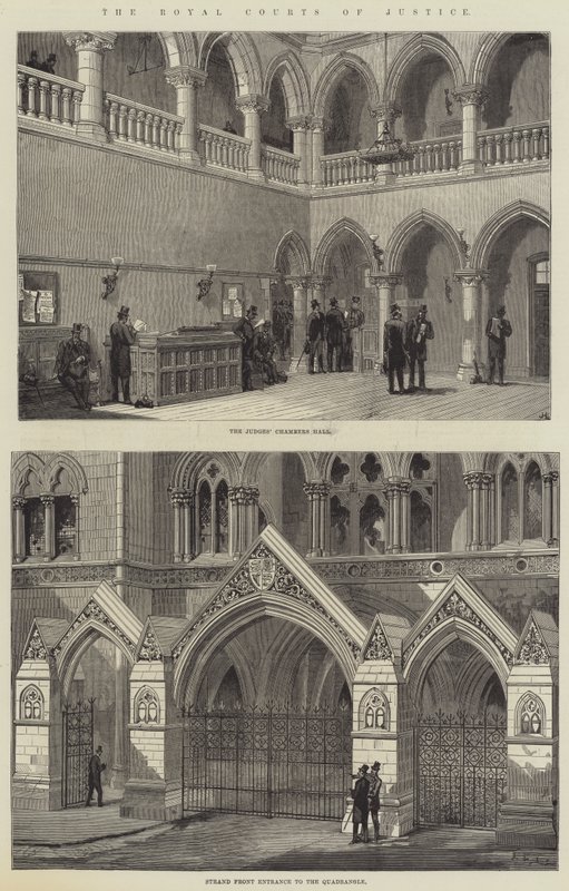 Royal Courts of Justice (kaiverrus) tekijältä English School