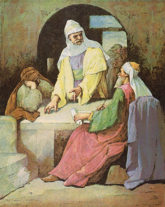 The Unjust Steward (väri litho) tekijältä English School