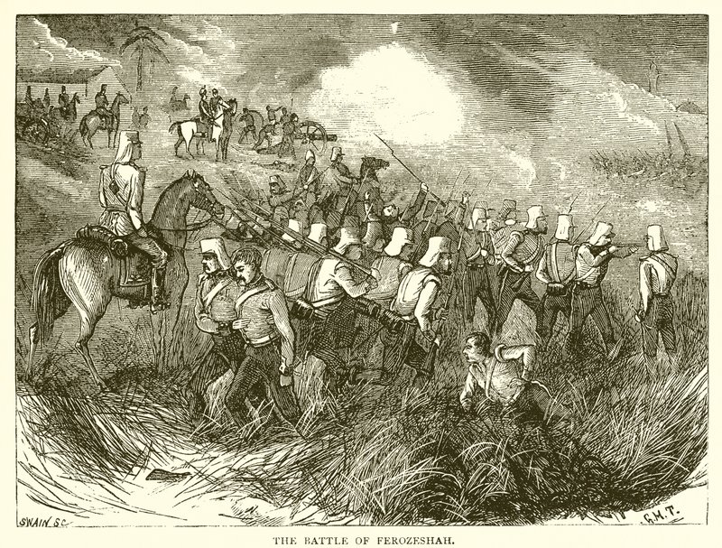 Ferozeshan taistelu (1845) tekijältä English School