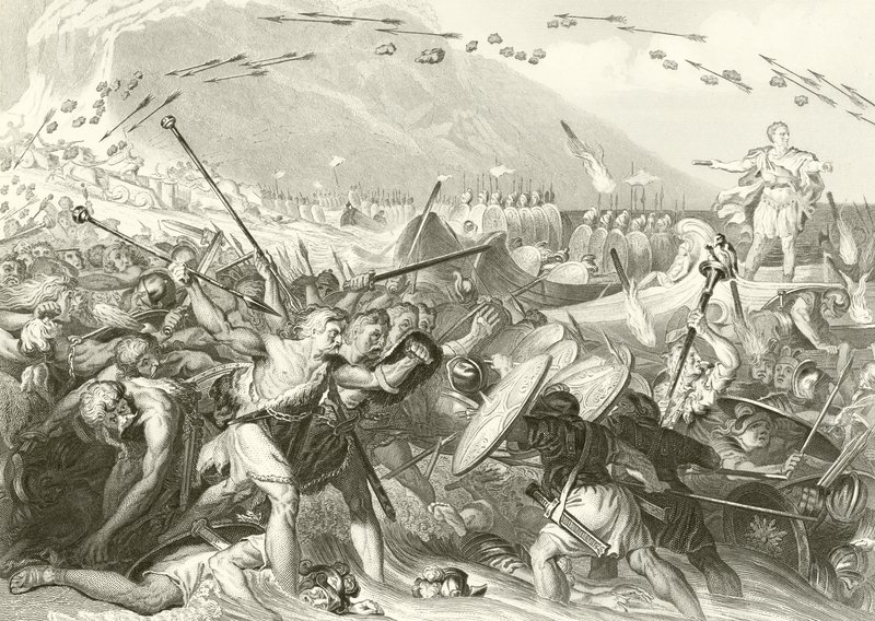 Julius Caesarin laskeutuminen tekijältä English School