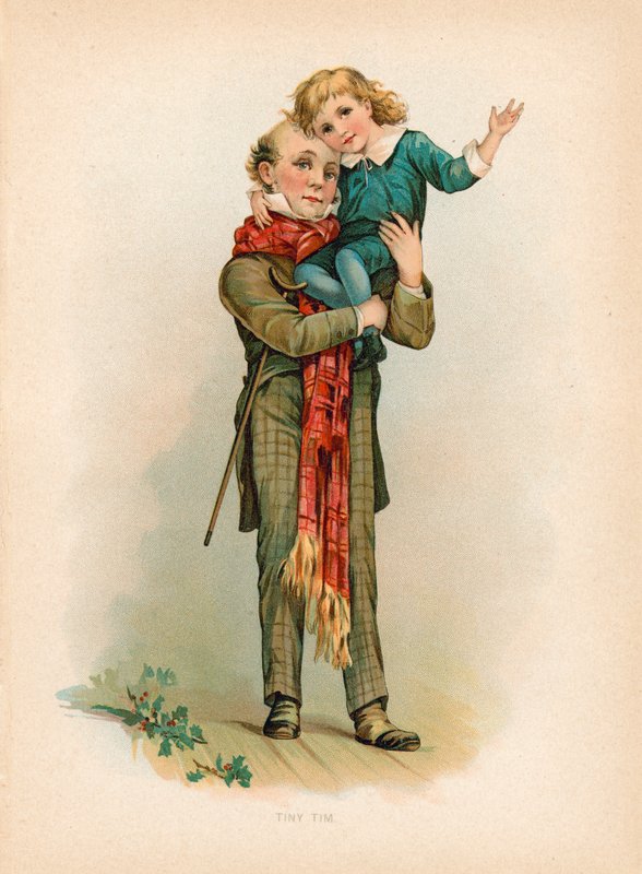 Tiny Tim (chromolitho) tekijältä English School