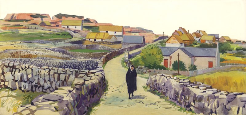 Kylä Arranin saarella tekijältä English School