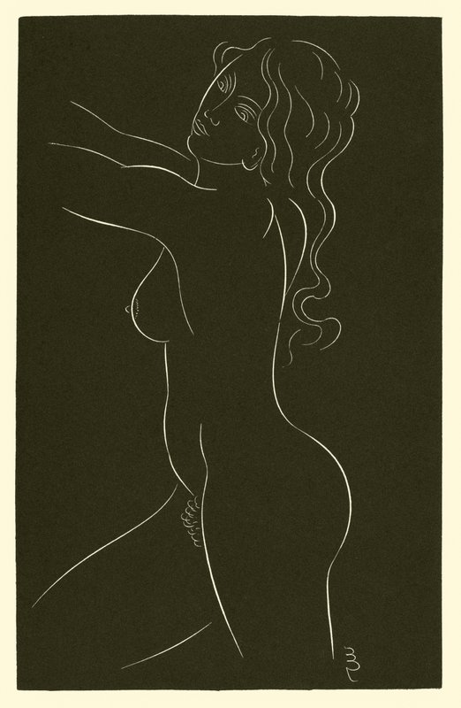 Nainen alaston tekijältä Eric Gill