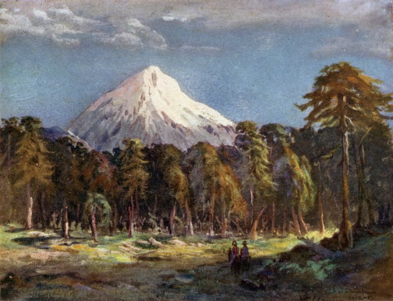 Llanin-vuori, eteläiset Andit tekijältä Ernest William Christmas