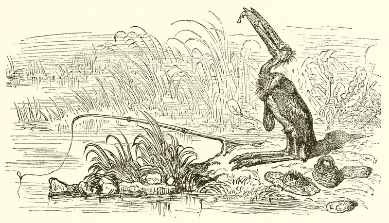 Kalastaja ja pikkukala tekijältä Ernest Henry Griset