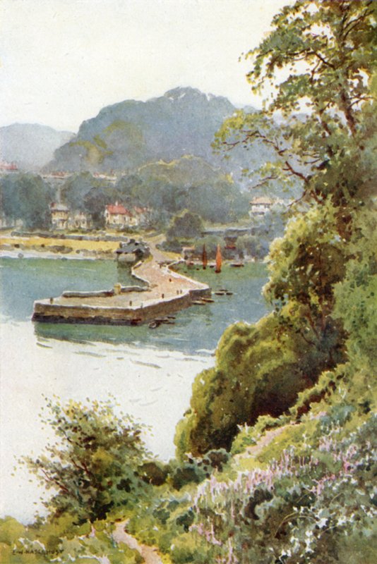 Aberdour (väri litho) tekijältä Ernest William Haslehust