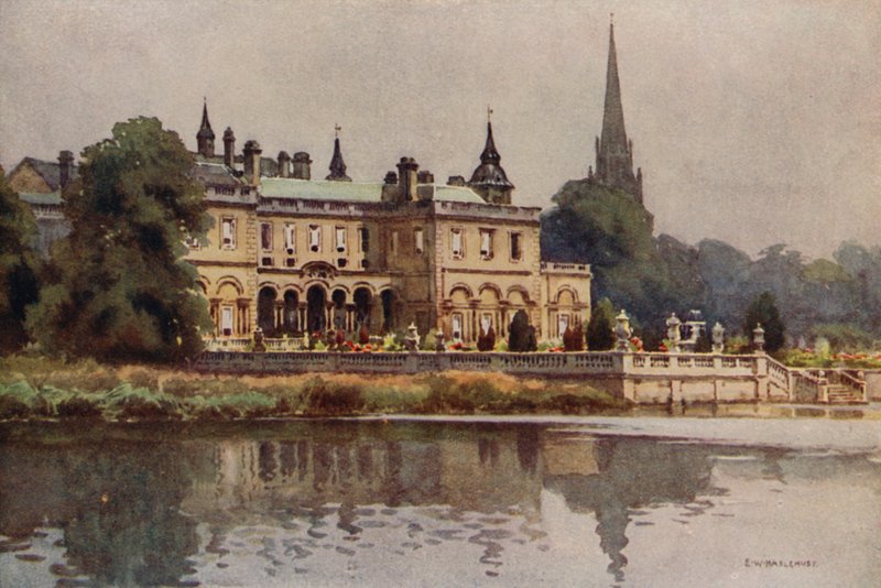 Clumber (väri litho) tekijältä Ernest William Haslehust