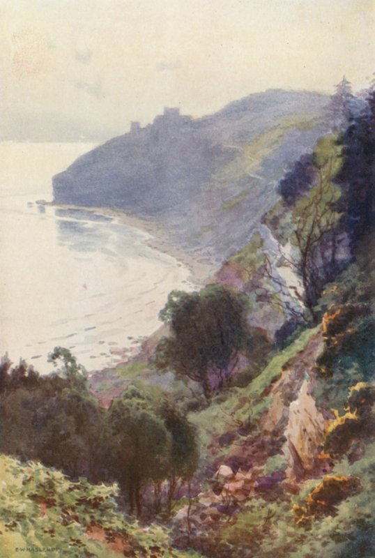 Durlston Bay, Swanage (värijäsenet) tekijältä Ernest William Haslehust