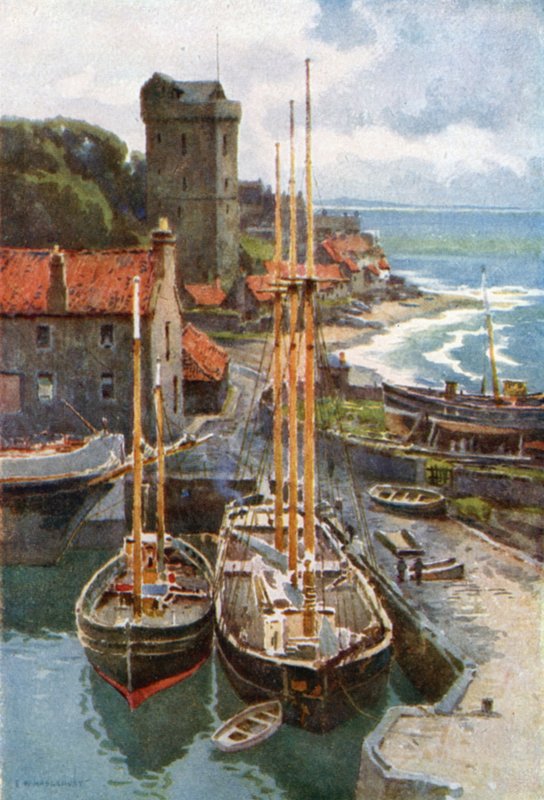 Dysart (väri litho) tekijältä Ernest William Haslehust