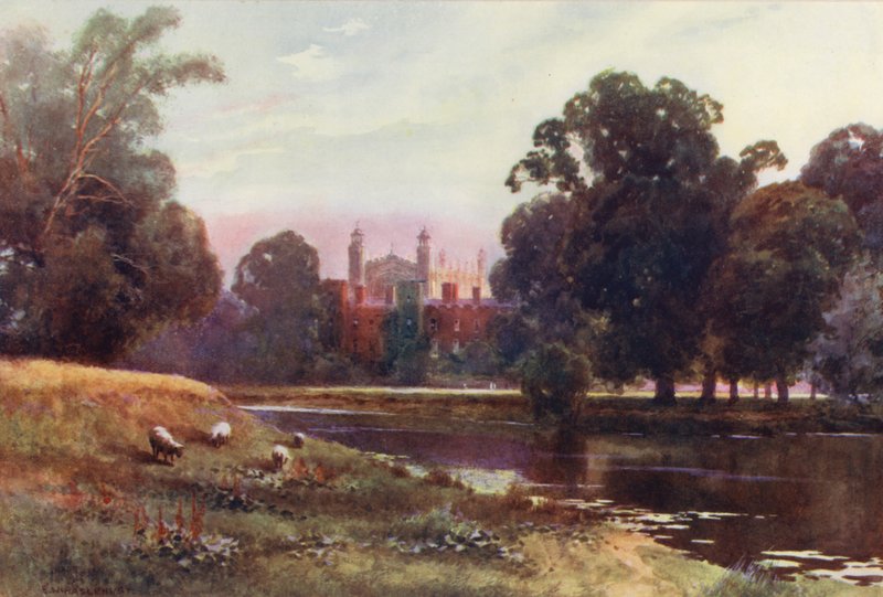 Thames-joki: Eton (värilitro) tekijältä Ernest William Haslehust