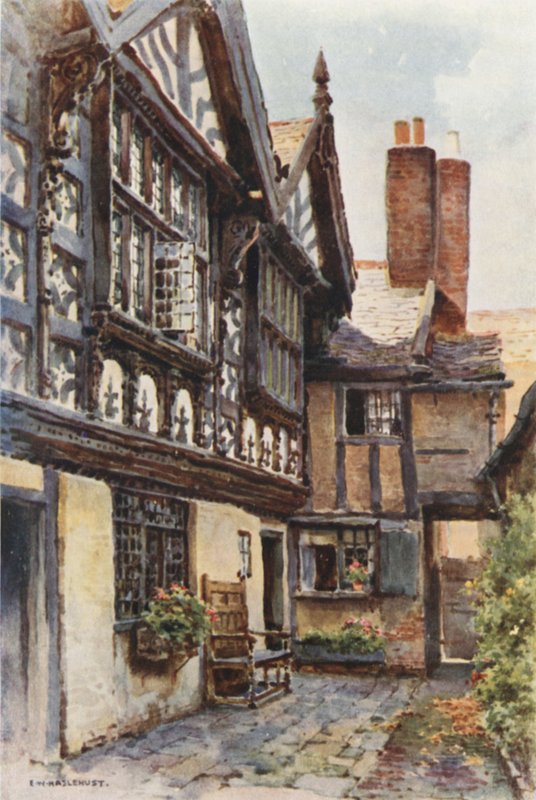 Stanley Palace (väri litho) tekijältä Ernest William Haslehust