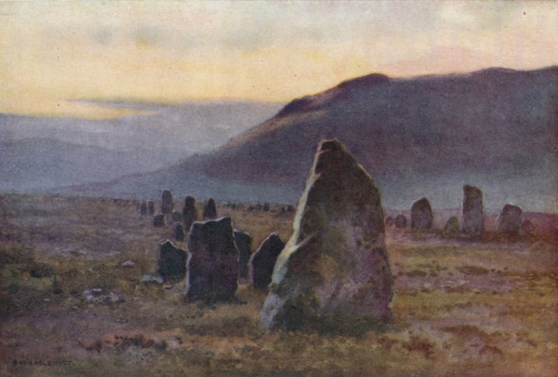Stone Avenue, lähellä Merrivalea (väri litho) tekijältä Ernest William Haslehust
